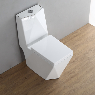 comprar Cerâmica quadrada espreitar WC de uma peça sanita P armadilha moldagem ODM fabricação em linha