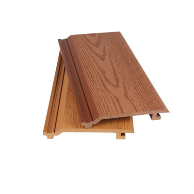 comprar Painel de parede exterior de WPC à prova d'água 145x20,5mm Madeira Plástico Composto Plato para decoração fabricação em linha
