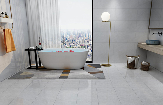 comprar Tejo rústico de cerâmica cinza 400x400 mm parede do piso antiderrapante fabricação em linha
