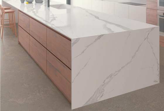 comprar Bloco de madeira 80x260cm Chapas de pedra sinterizadas Nuvem fundo branco parede mesa de cozinha mate 12mm fabricação em linha