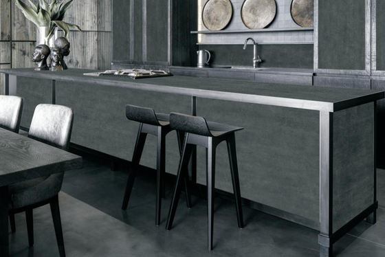comprar Brooke Grey 1600x3200x12mm Chapas de pedra sinterizadas resistentes ao desgaste fabricação em linha