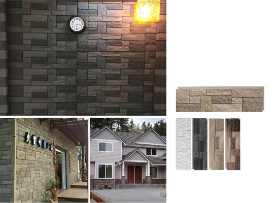 comprar Painel de Castelo Marrom Poliuretano Pedra Cultivada Tijolo 1200x300x30mm fabricação em linha