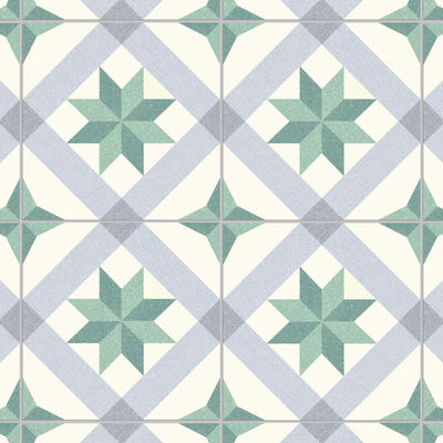 comprar Tejo rústico de cerâmica antibacteriano verde claro 250x250 mm fabricação em linha