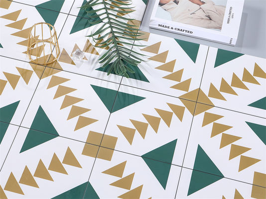 comprar Verde Amarelo 200x200mm azulejos cerâmicos rústicos para a parede da casa de banho fabricação em linha