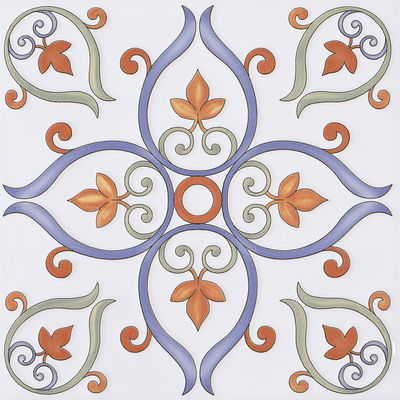 comprar Azulejo Rústico Cerâmico Branco Azul 20x20cm Classe AAA Piso Parede fabricação em linha