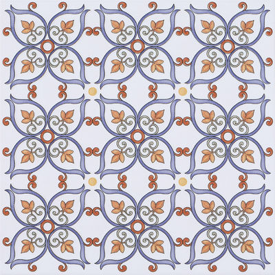 comprar Azulejo Rústico Cerâmico Antiderrapante Branco E Vermelho 20x20cm fabricação em linha