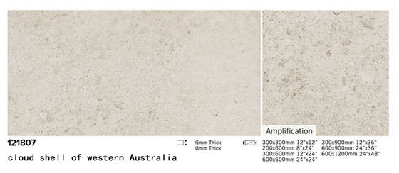 comprar Ladrilho de pavimento em porcelana cinza amarelo claro 600x1200mm 18mm fabricação em linha