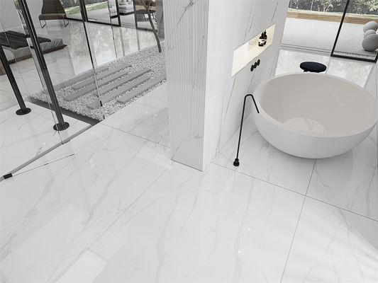 comprar Laje de Pedra Sinterizada Polida Carrara Branco 1420x2700mm fabricação em linha