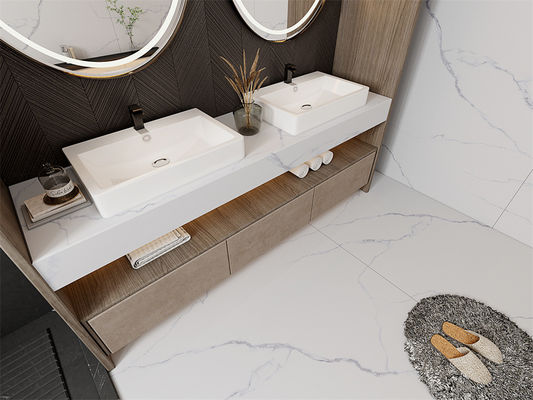comprar Carrara resistente a ácidos, matado, pedra sinterizada, 1420x2700 mm fabricação em linha