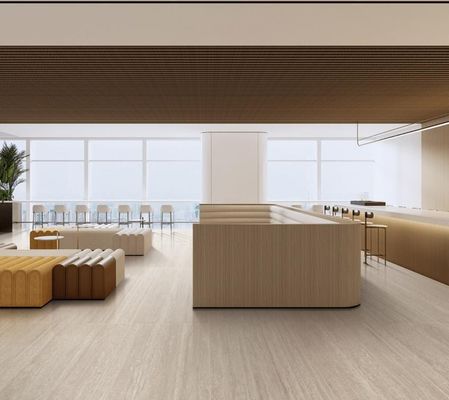 comprar Teja de porcelana antibacteriana amarelo claro 60x120cm para piso interior fabricação em linha