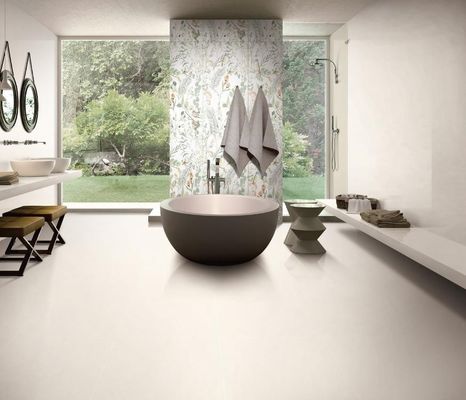 comprar Telhas de porcelana de piso de vidro macia antibacteriana de 750x1500mm fabricação em linha