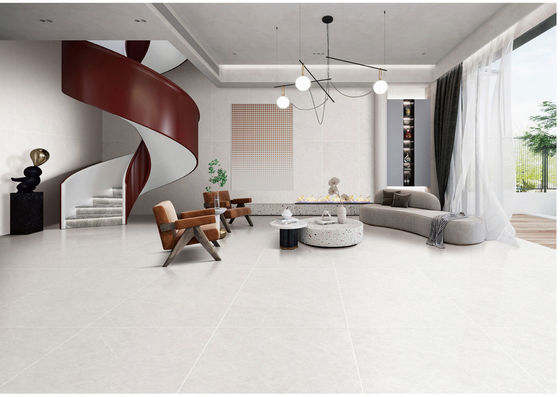 comprar Azulejo de chão porcelânico esmaltado macio antiderrapante branco 750x1500mm fabricação em linha