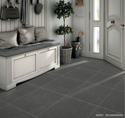 comprar Azulejo de porcelana cinza escuro fosco 600x1200mm para banheiro e quarto fabricação em linha