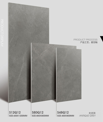 comprar Antigo cinza 60x120cm vidrado suave piso interior durável porcelana azulejos texturizados para sala de estar fabricação em linha