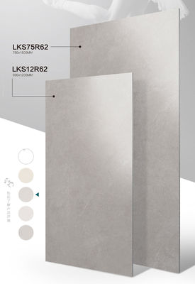 comprar Chapas de piso de porcelana vidradas de face de bebê cinza 600x1200mm fabricação em linha