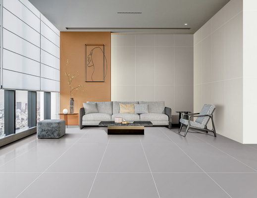 comprar Teixeira de piso de porcelana texturizada para escritório grau AAA cinza fabricação em linha