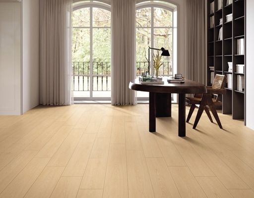 comprar Faixas de piso de porcelana de madeira marrom e amarelo de 200x1000mm, grau AAA fabricação em linha