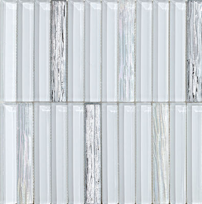 comprar Elegantes e impressionantes mosaicos de vidro de parede de 300x300 para edifícios e decoração criativa fabricação em linha