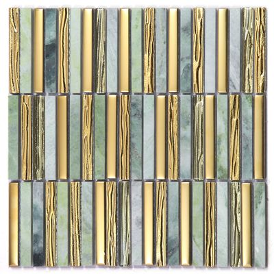 comprar 282x294mm Mosaicos de pedra natural sem desbotar e ecológicos para varanda e sala de estar fabricação em linha