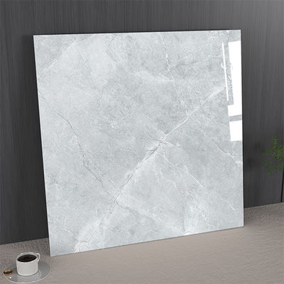 comprar Stain-resistant and Firebrick 1mx1m Marble Porcelain Glazed Polished Tiles For Living Room Light Gray fabricação em linha