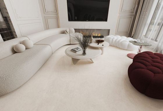 comprar Azulejos Bege Antiderrapantes Ecológicos 1000x1000mm Piso Interno Porcelana Esmaltada Polida Para Reforma e Restaurante fabricação em linha