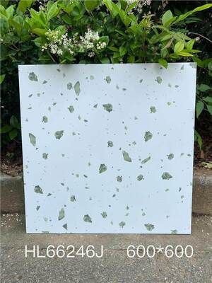 comprar Azulejos cerâmicos de terrazzo cinza impermeáveis e antiderrapantes 600x600mm para piso interno para sala de estar fabricação em linha