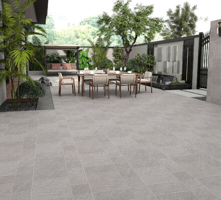 comprar Antibacterial Retro Matt Luminoso cinza cerâmica 600x600mm azulejos de pavimento exterior 12mm para varanda fabricação em linha