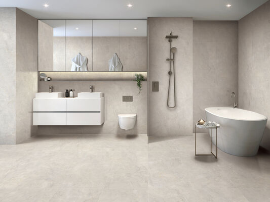 comprar Antibacteriano e ecologicamente cor-de-rosa piso interior 600x1200mm réplica vidrado porcelana azulejos para decoração fabricação em linha