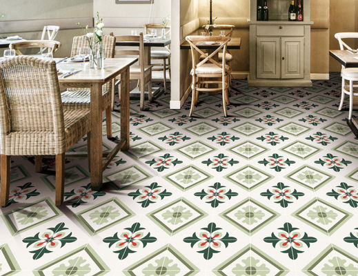 comprar A porcelana interna decorativa marroquina do AAA da CATEGORIA telha 20x20cm Matt Finish cerâmico fabricação em linha