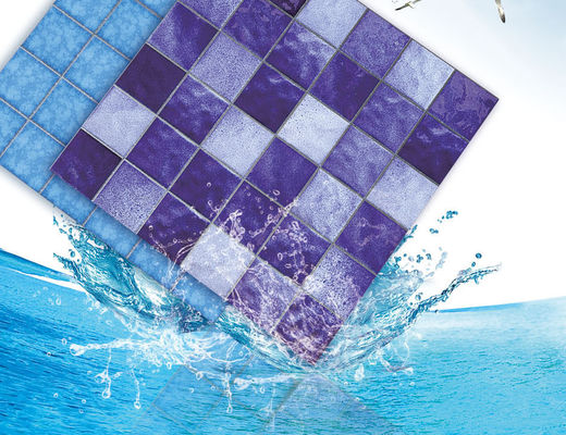comprar Telhas de mosaico da piscina do quadrado de Backsplash, azulejo decorativo Bule do GV 6mm fabricação em linha
