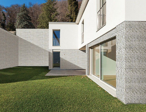 comprar Telhas de cerâmica Waterstone revestimento exterior 150x600mm branco cinza preto fabricação em linha