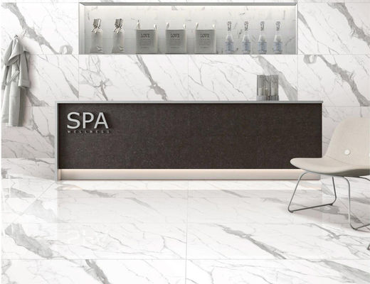 comprar a telha branca da porcelana do GV Carrara de 45X90cm, parede do fundo da tevê 31KG/ctn telha vitrificado fabricação em linha