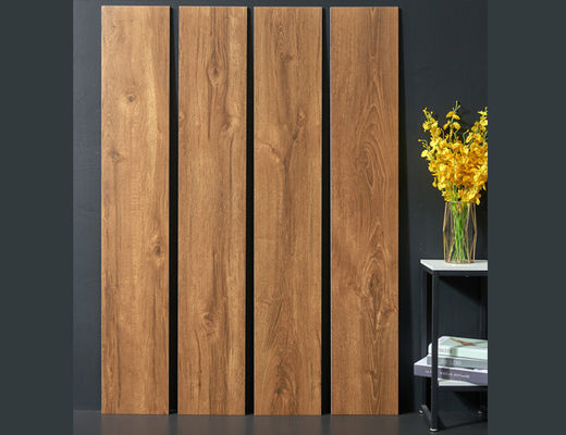 comprar Telhas de madeira da porcelana do AAA 0.95cm da categoria, cor de madeira de Brown da telha de pavimentação do olhar do GV fabricação em linha