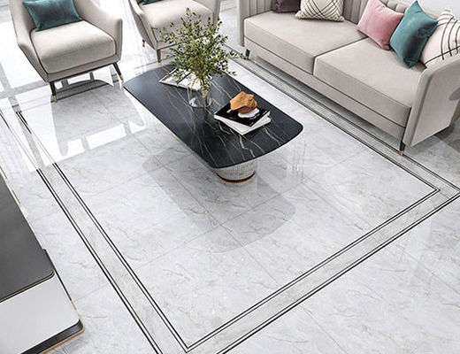 comprar Azulejo de porcelana polida dourada esmaltada 800x800mm, impressão a jato de tinta 3D fabricação em linha