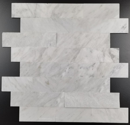 comprar sulco rústico lustroso decorativo das telhas de mosaico da espessura de 4mm fabricação em linha