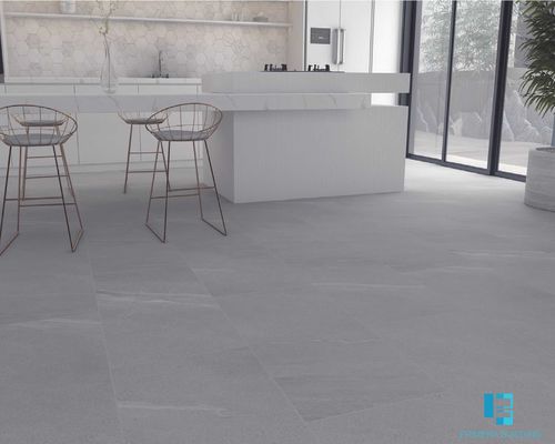 comprar Pavimento Vinílico SPC de Mármore Cinza 3,5mm Impermeável para Interiores fabricação em linha