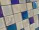 Iluminando as telhas de mosaico decorativas iridescentes que galvanizam o vidro colorido 8mm