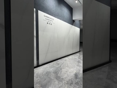 azulejos de porcelana polida e vidrada de 900x1800x9 mm, para piso e parede interiores, para sala de estar