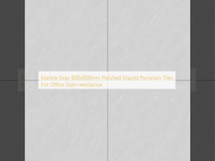 Grãos de mármore 800x800 mm azulejos de porcelana polida para escritório resistente a manchas