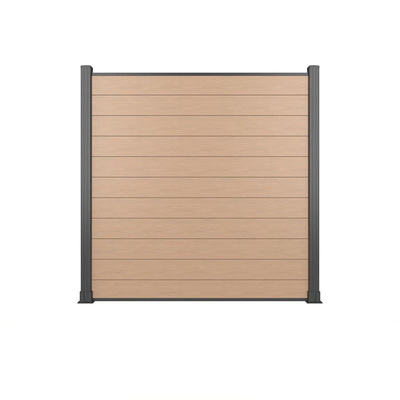Separação escura 170x24mm de Gray For Garden Balcony Terrace do painel de Courtyard Wood Plastic da cerca da casa de campo
