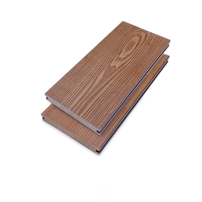 WPC Decking Boards 145x22mm Piso exterior à prova d'água resistente a cupins