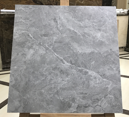 Matte Glazed Gray 400x400mm Interior Cerâmica Rustica Resistência a Ácidos e Marble Look Tile Para Construção