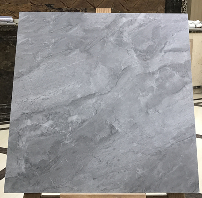Telhas cerâmicas rústicas antiderrapagem para sala de estar 400x400mm vidradas Matt Grays Telas de piso interior para restaurante