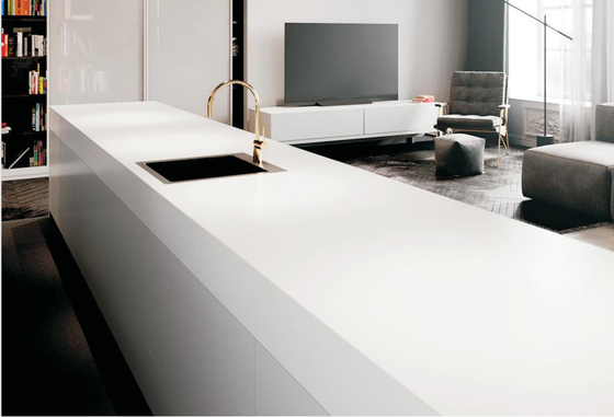 Placas de pedra sinterizadas de 800x2600x12 mm de branco puro para telhas de parede de piso interior