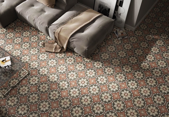 Retro 250x250mm azulejos rústicos de cerâmica para cozinha e azulejos de parede ecológicos para banheiro