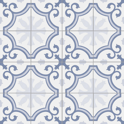 azuis e brancos 250x250mm piso durável azulejos cerâmicos rústicos para varanda e azulejos de parede retro para cozinha