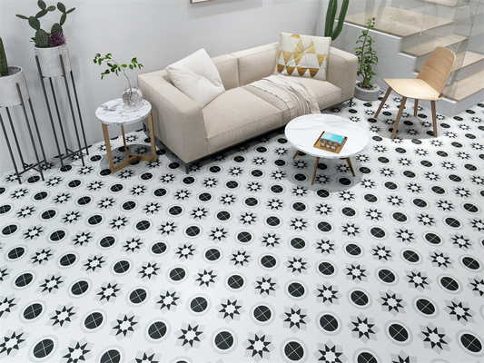 Chapas de chão cinza de 20x20cm para hotel e 200x200mm para parede e chão