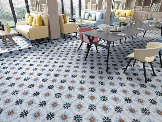 Resistente a arranhões cinza 20x20cm Retro Parede interior e piso azulejos rústicos cerâmicos para sala de estar e sala de jantar