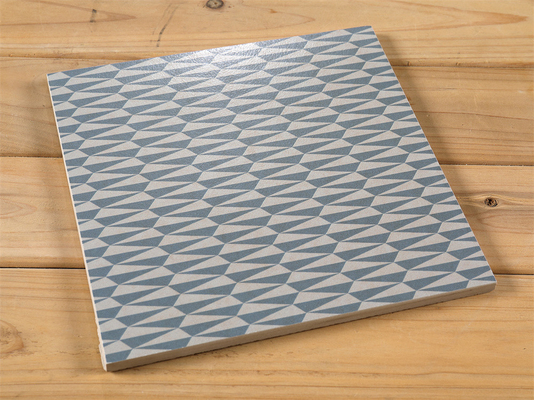 azuis Encaustic 200x200mm piso interior cerâmica azulejos rústicos para escritório e azulejos de parede para restaurante