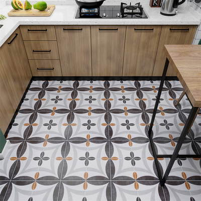 Grey Firebrick 200x200mm Parede interior e piso azulejos rústicos de cerâmica para varanda e quarto